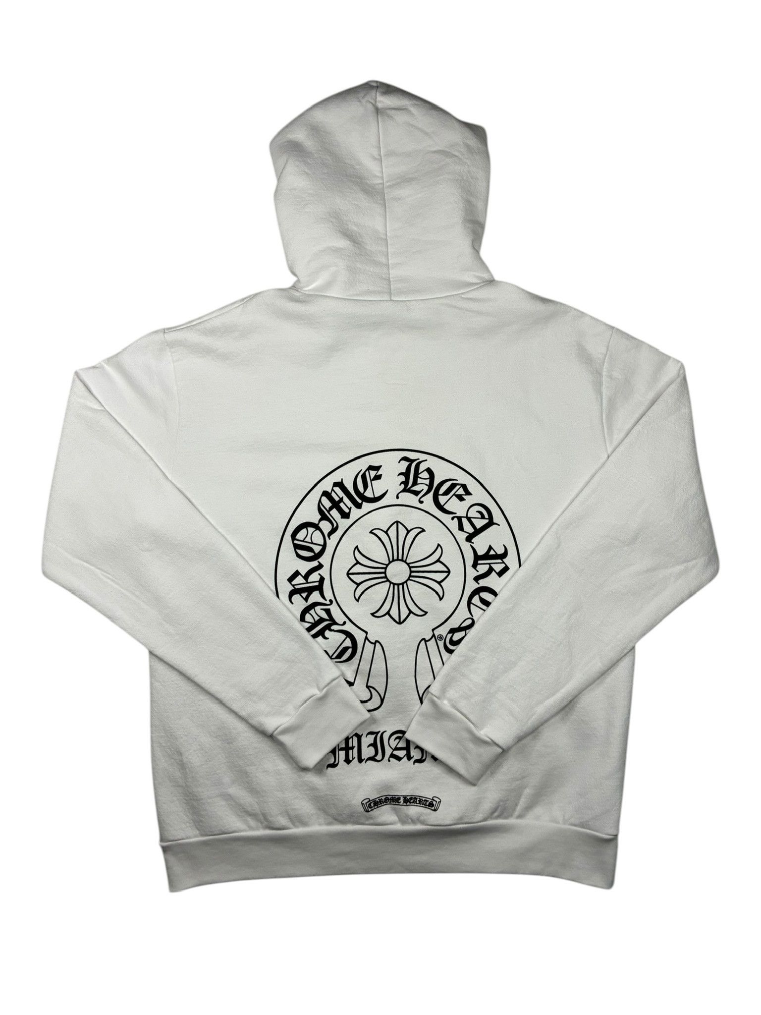 Chrome Hearts Chrome Hearts Miami Exclusive Horseshoe Hoodie 'White' Size US M / EU 48-50 / 2 - 5 Thumbnail