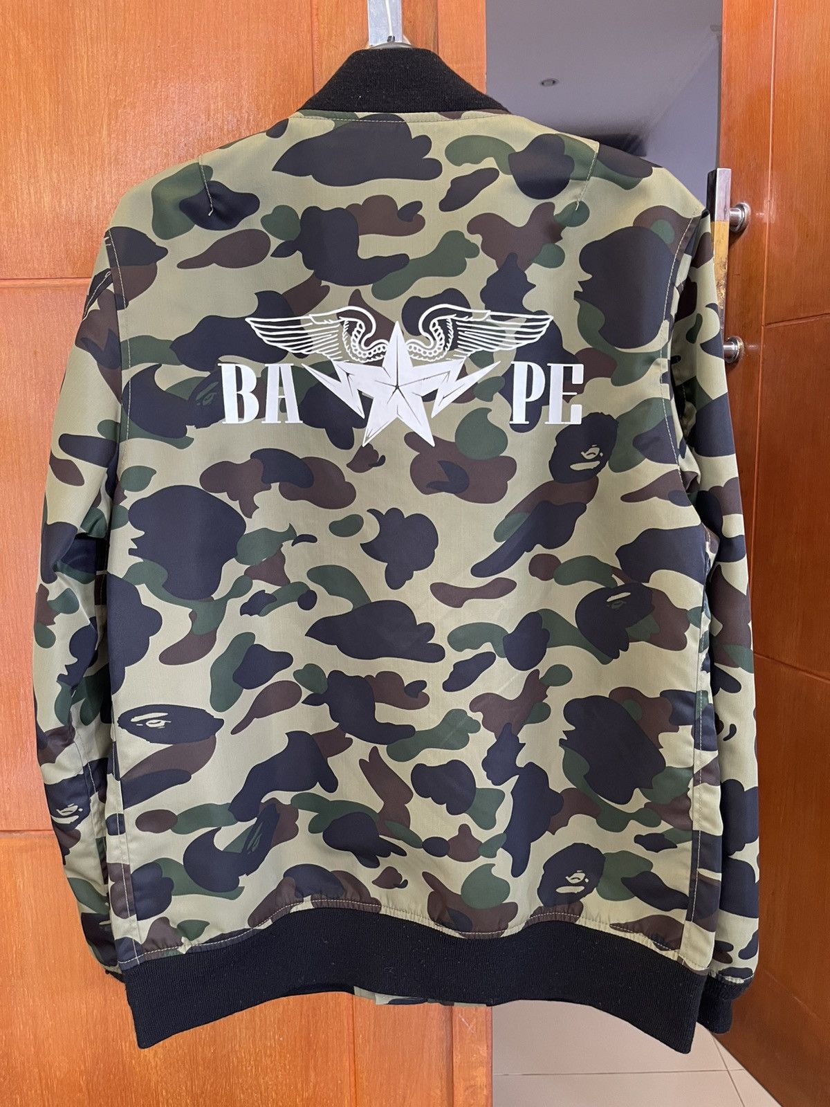 Bape BAPE BOMBER MA 1 JACKET Size US L / EU 52-54 / 3 - 1 Thumbnail