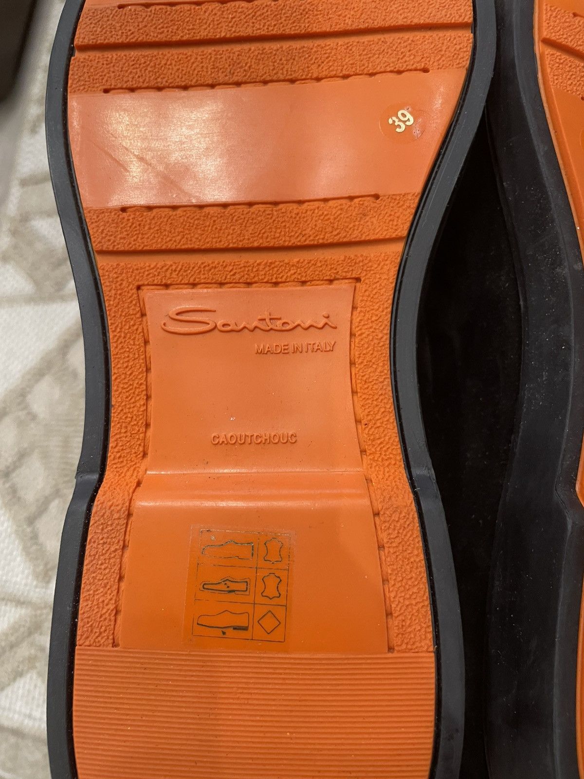 Santoni RRP 910$ SANTONI Suede Fortune Ankle Leather Boots Size US 9 / IT 39 - 10 Thumbnail