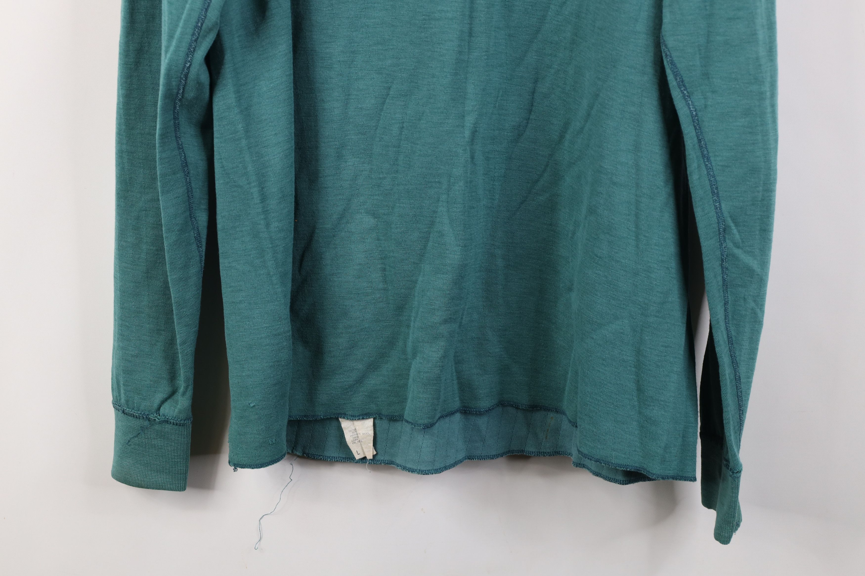 L.L. Bean Vintage 70s 80s LL Bean River Drivers Henley T-Shirt US Size US L / EU 52-54 / 3 - 16 Thumbnail