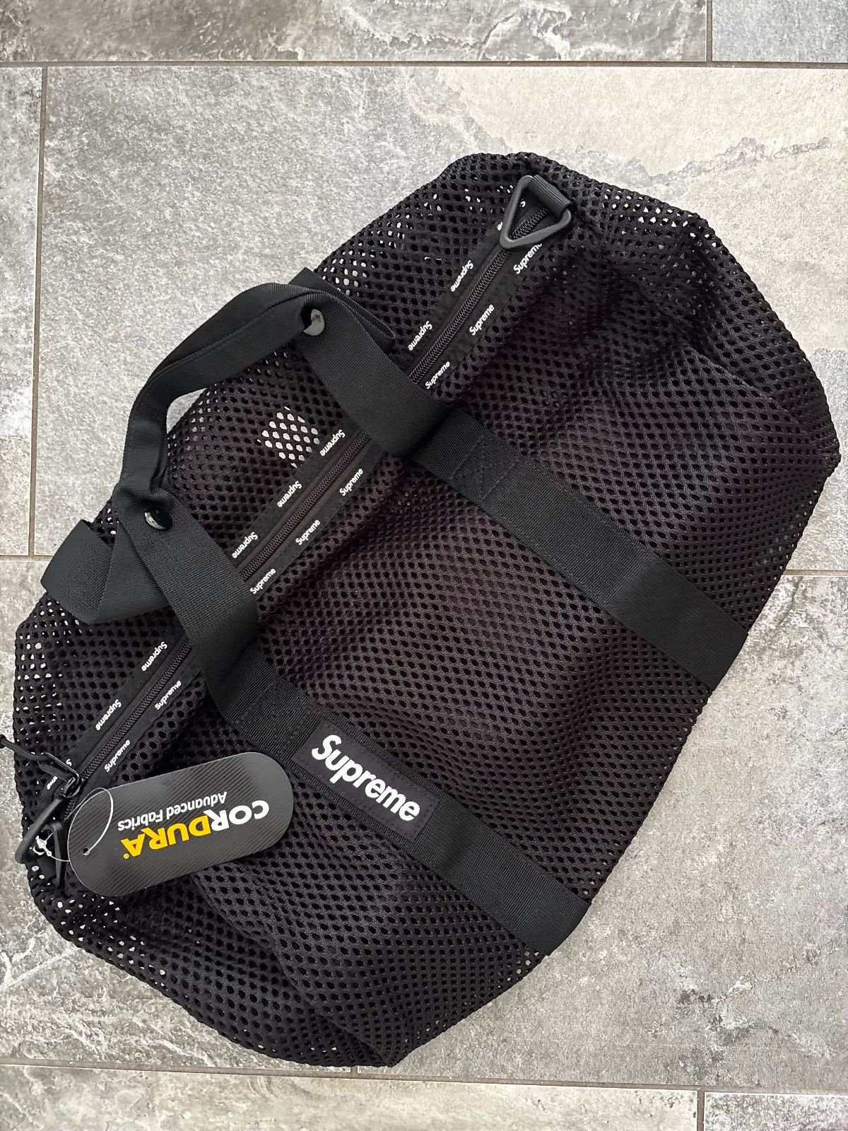 Supreme Supreme S/S 2016 Mesh Duffle Bag | Grailed