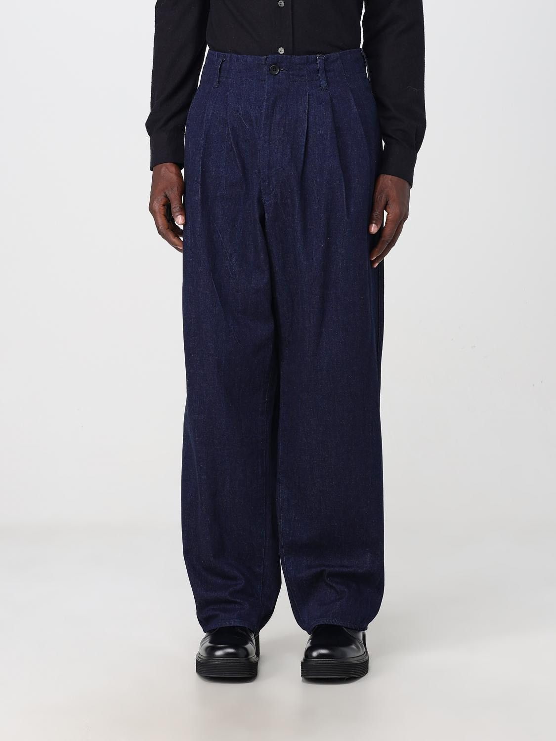 Yohji Yamamoto Yohji Yamamoto Pour Homme Wide Leg Denim Pants Size US 34 / EU 50 - 2 Thumbnail