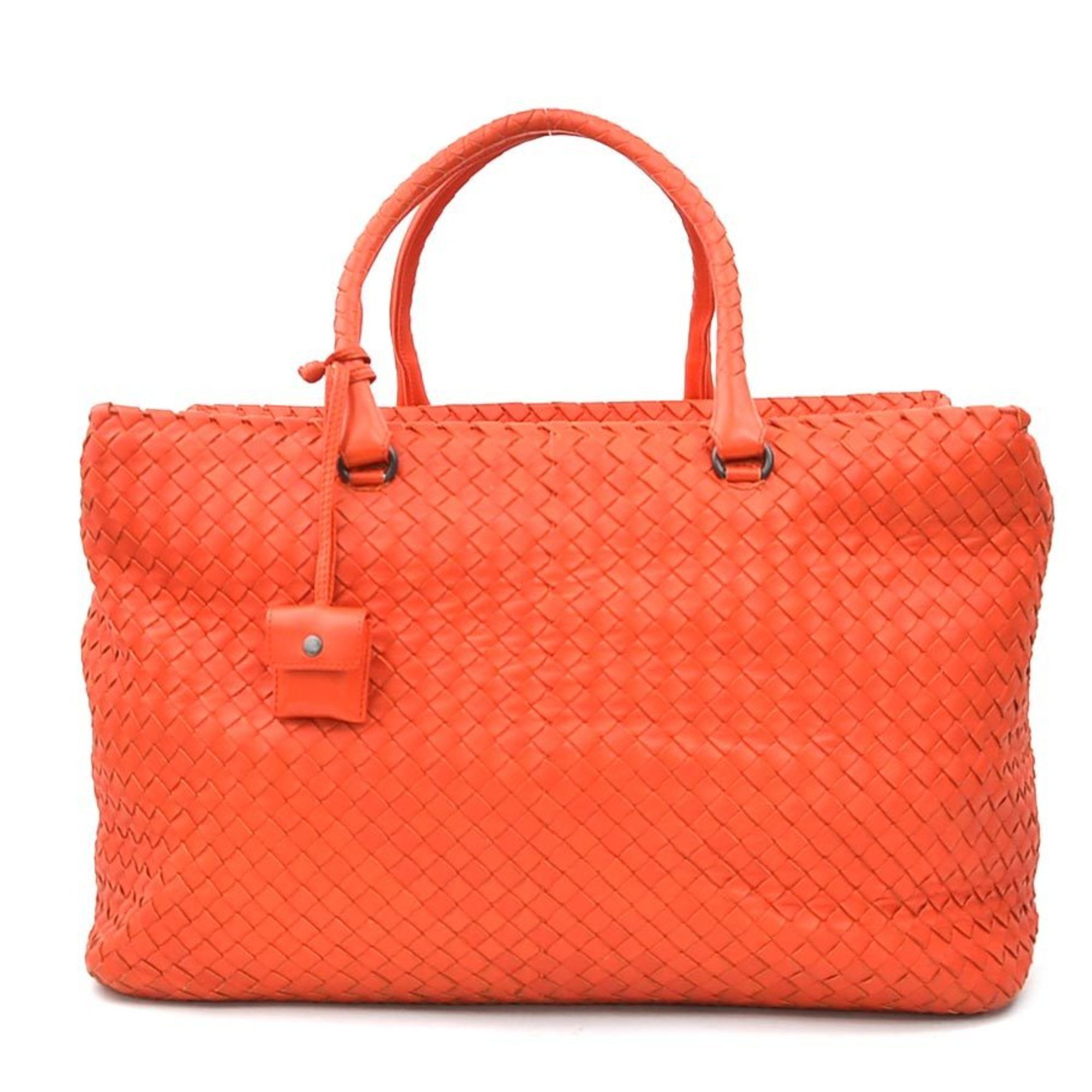 Bottega Veneta Bottega Veneta handbag in intrecciato leather orange red for men and women, h31695g Size ONE SIZE - 1 Thumbnail