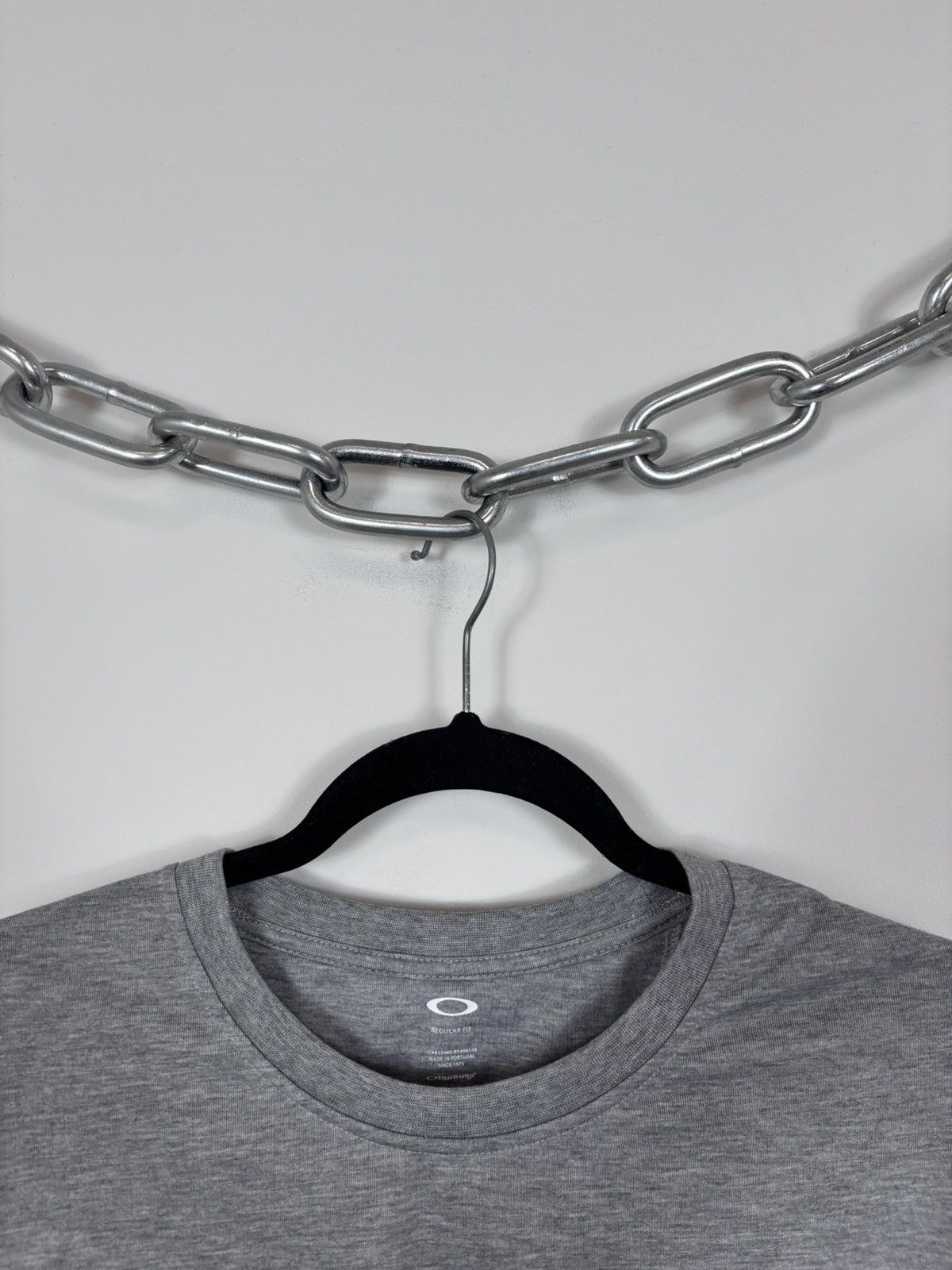 Oakley Oakley Gray Melange NWT Texas USA T-Shirt Tee Men’s Big Logo Size US M / EU 48-50 / 2 - 7 Thumbnail