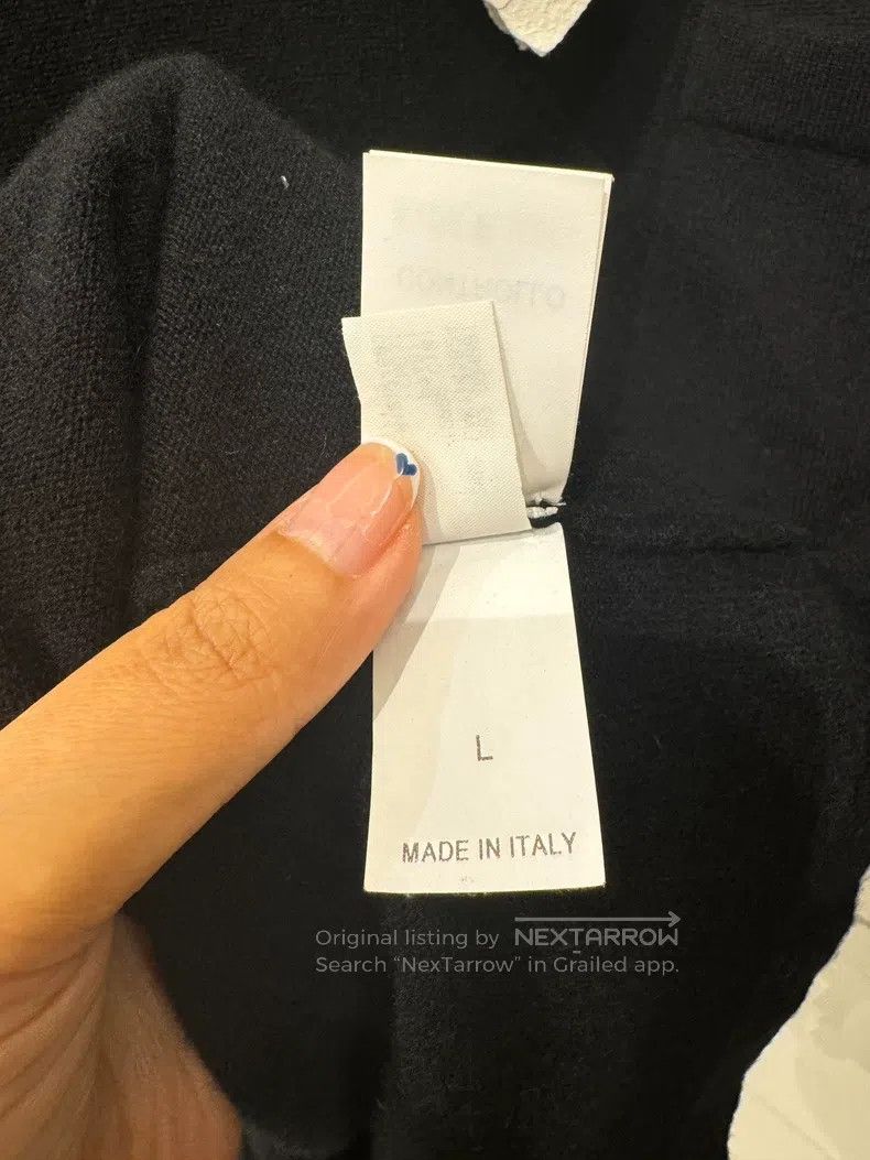 Brunello Cucinelli Brunello Cucinelli Cashmere Short-sleeve Size L / US 10 / IT 46 - 5 Thumbnail