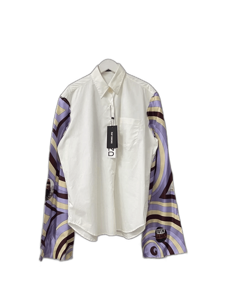 Raf Simons Raf Simons Colorful Long Sleeve Shirt Size S / US 4 / IT 40 - 1 Thumbnail