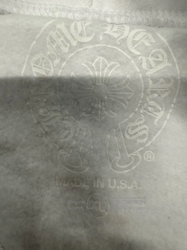 Chrome Hearts CHROME HEARTS Size XL White arm blue letter zipper hoodie Size US XL / EU 56 / 4 - 5 Thumbnail