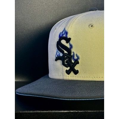 New Era Chicago White Sox Flame Logo 7 1/4 606 Brims Exclusive New E Size ONE SIZE - 5 Thumbnail