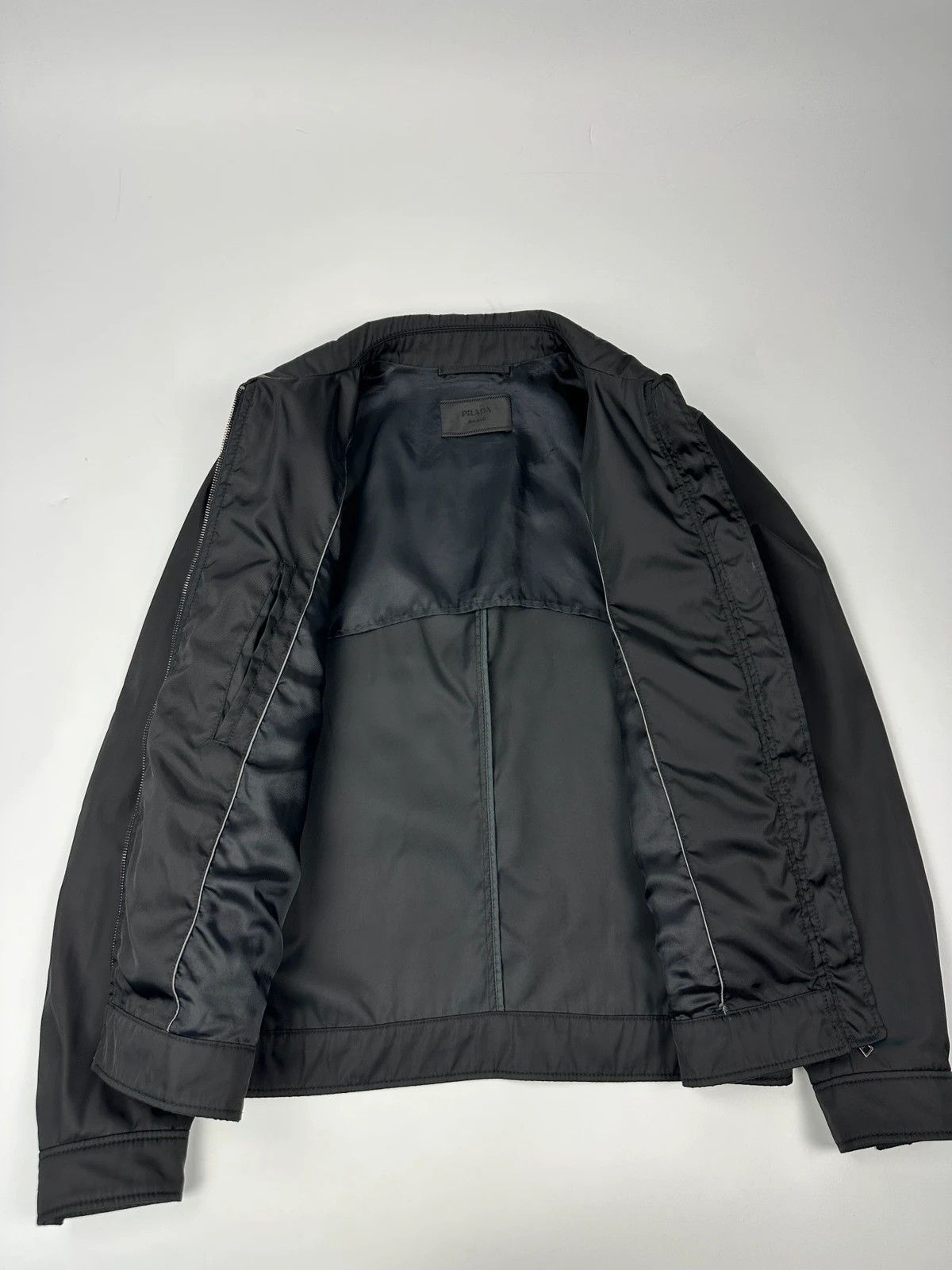 Prada Prada Milano FW2007 Black Shirt Nylon Jacket Size US M / EU 48-50 / 2 - 5 Thumbnail