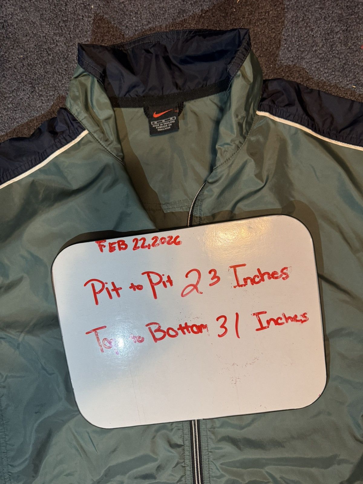 Nike vintage Nike full-zip windbreaker jacket Size US M / EU 48-50 / 2 - 4 Thumbnail