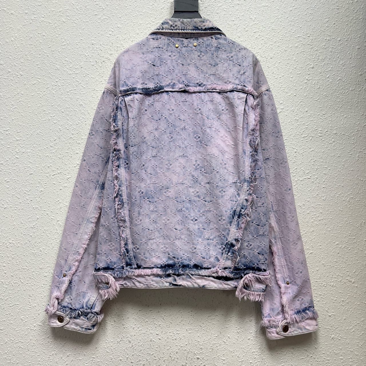 Louis Vuitton LOUIS VUITTON LV Destroyed Fringe jacket Nextarrow-2412 Size US L / EU 52-54 / 3 - 2 Thumbnail