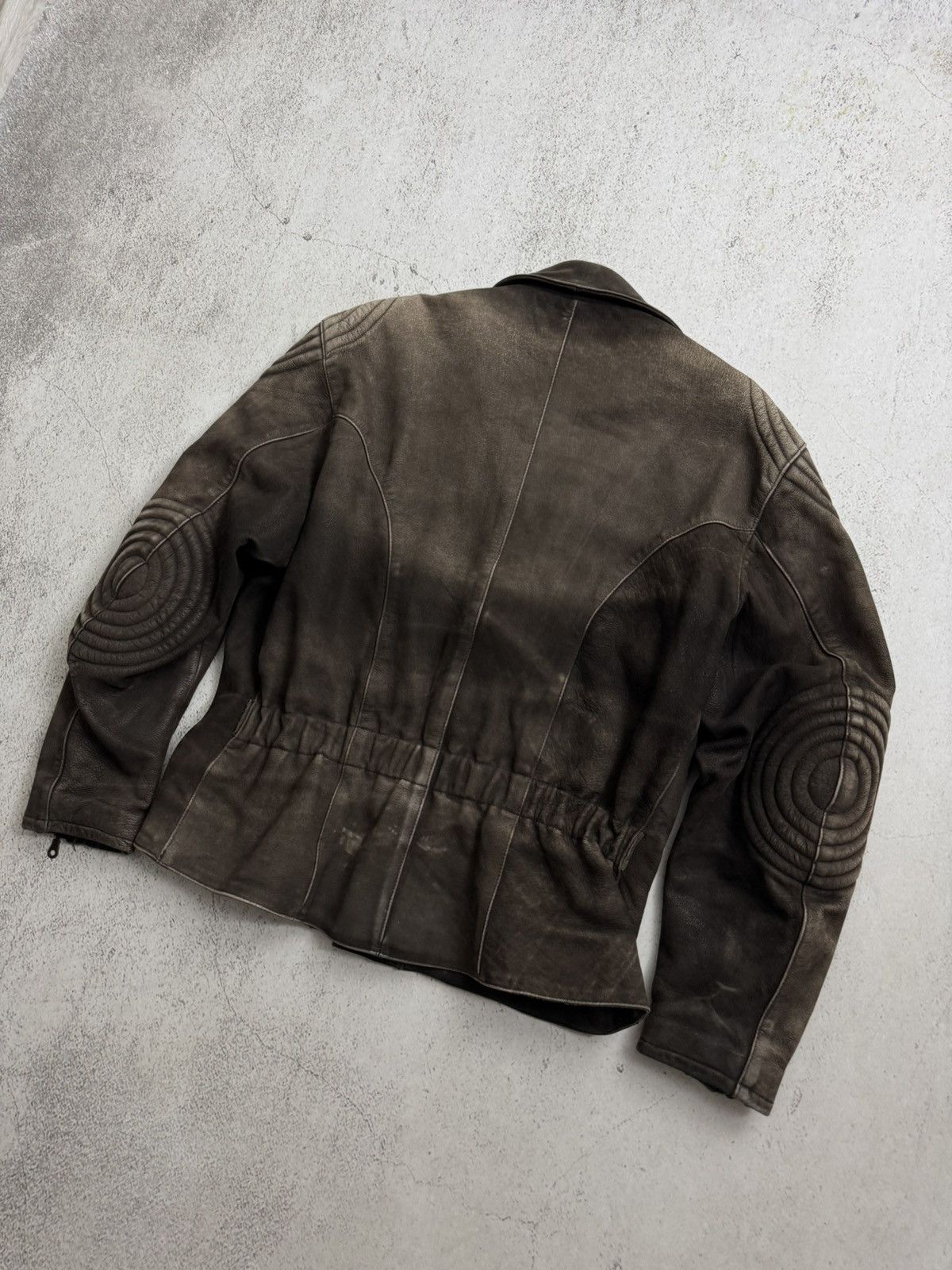 Genuine Leather Polo Motorcycles Vintage Leather Jacket Size US L / EU 52-54 / 3 - 13 Thumbnail