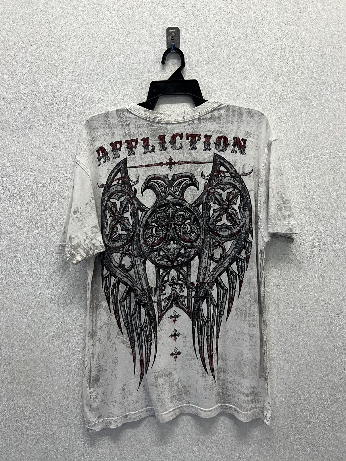 Affliction × Vintage VINTAGE AFFLICTION LIVE FAST MADE IN USA SHIRT Size US L / EU 52-54 / 3 - 1 Thumbnail