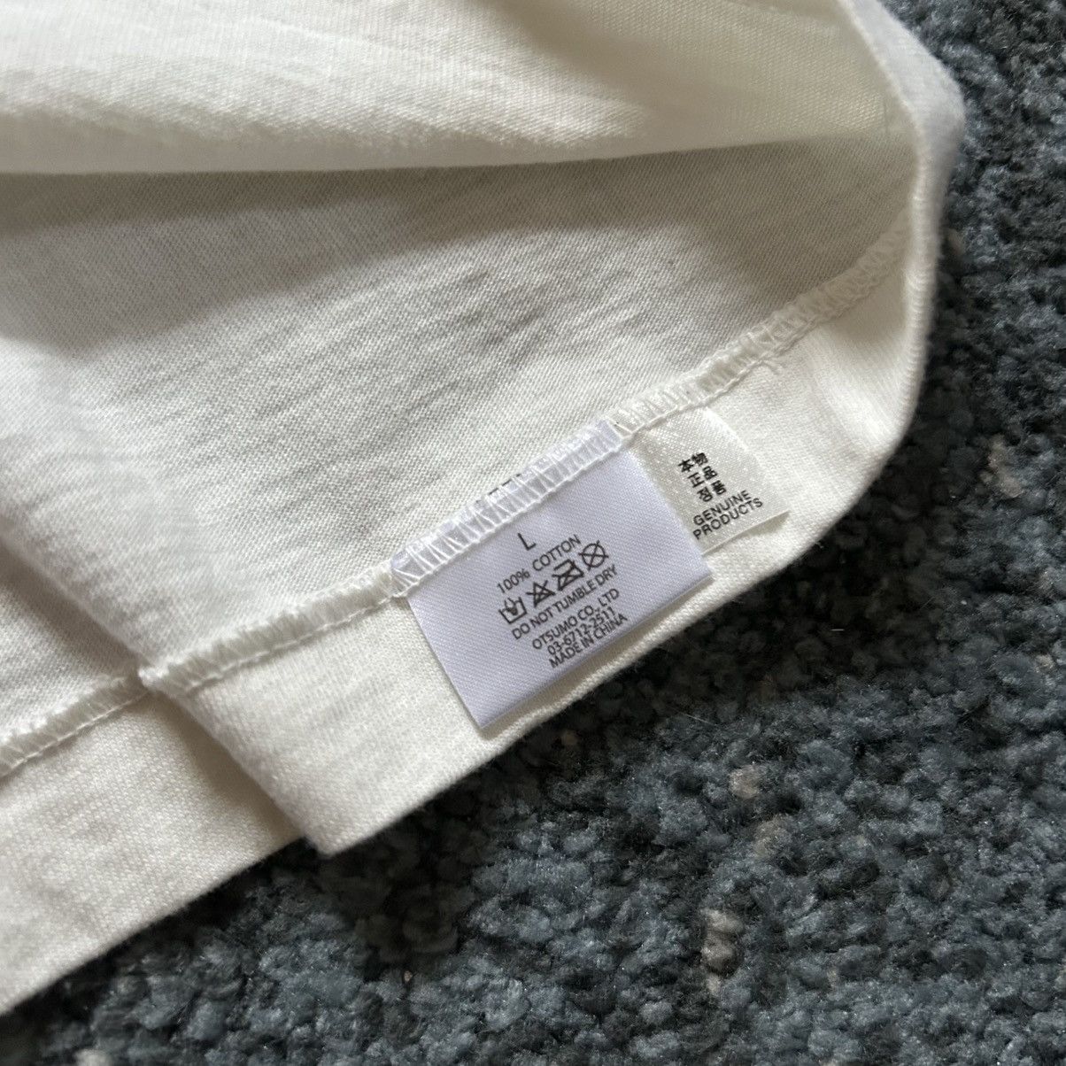 Human Made HUMAN MADE BLANK TEE CREAM Size US L / EU 52-54 / 3 - 4 Thumbnail