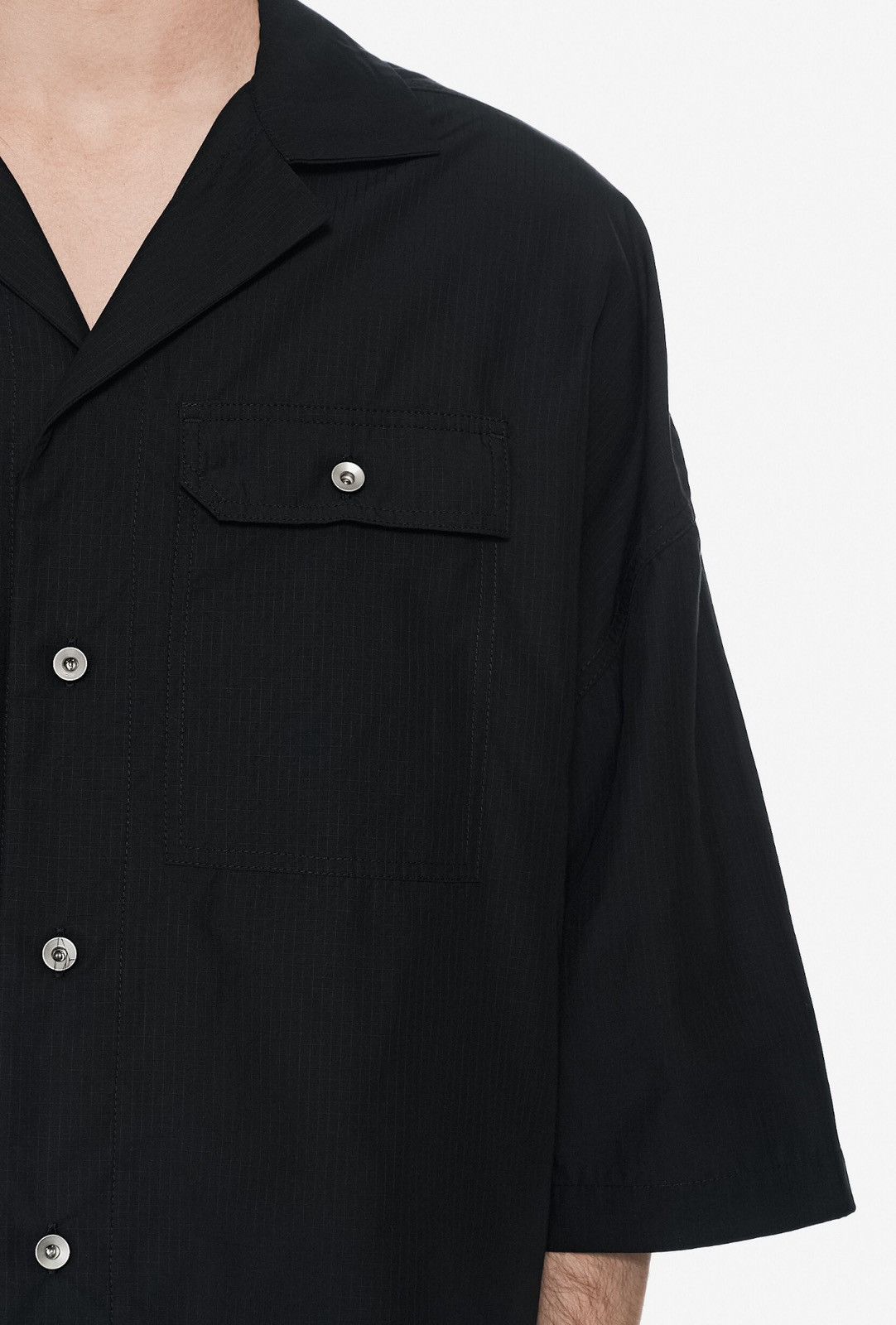 Rick Owens Drkshdw Last Rick Owens Drkshdw Magnum Tommy Shirt in Black Size US M / EU 48-50 / 2 - 3 Thumbnail