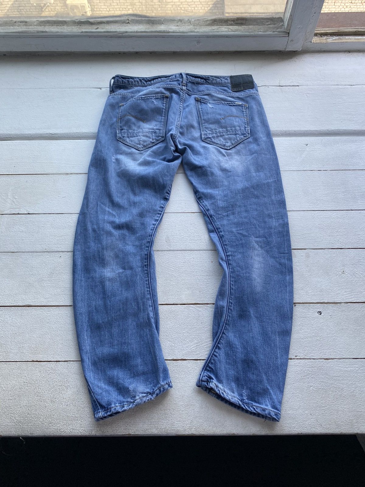 G-Star 🔥G Star Opium Punk Distressed 3d kate tapered Wmn Jeans Size 32" / US 10 / IT 46 - 10 Thumbnail