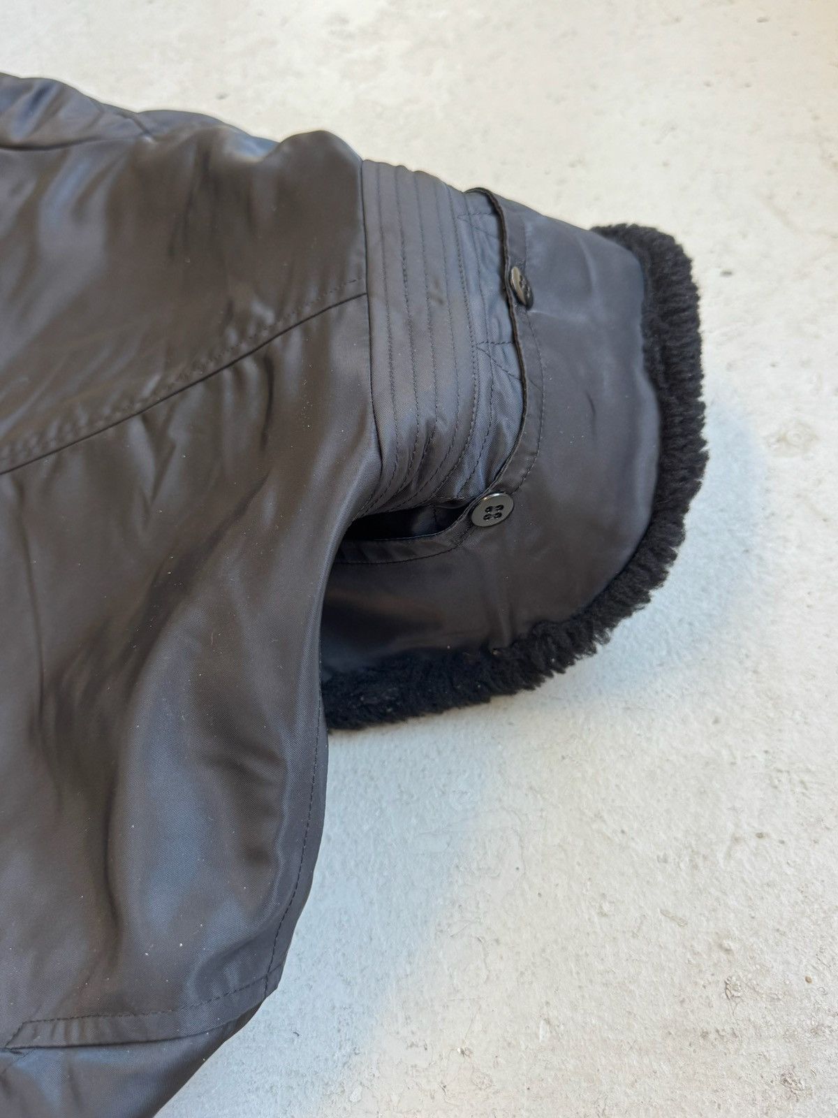 Comme des Garcons Homme Comme Des Garcons Homme AD2001 Fur Collar Coat Size US M / EU 48-50 / 2 - 7 Thumbnail