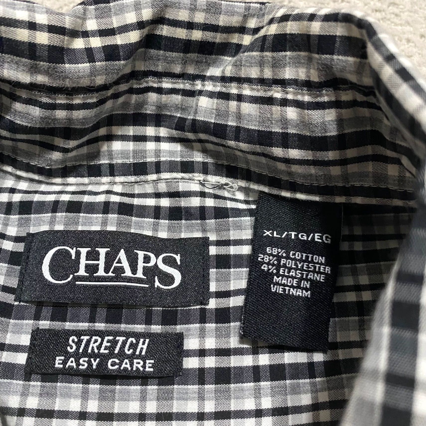Chaps Chaps Ralph Lauren Mens XL Shirt Multicolor Plaid Check Long Sleeve Button-Down Shirt Size US XL / EU 56 / 4 - 3 Thumbnail