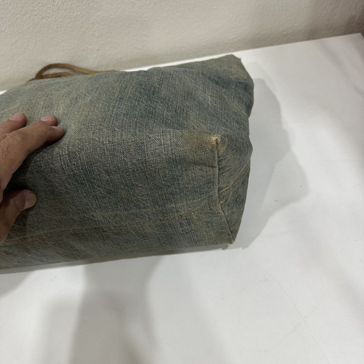 Fendi ‼️LASTDROP‼️ FENDI EMBROIDERED DENIM TOTE BAG Size ONE SIZE - 7 Thumbnail