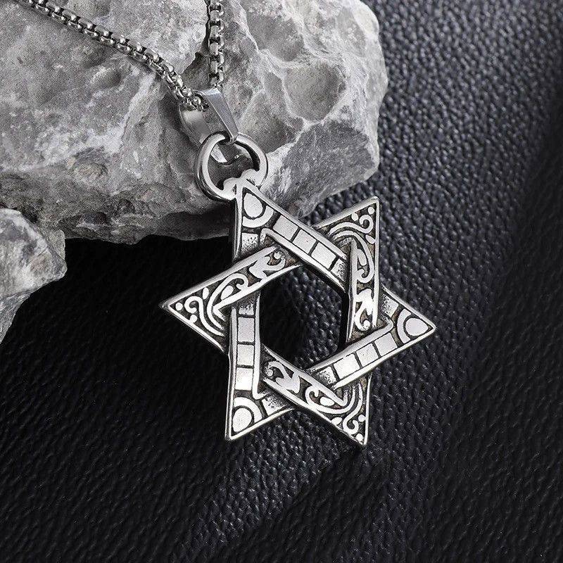 Jewelry Six Pointed Star Pendant Necklace Size ONE SIZE - 3 Thumbnail