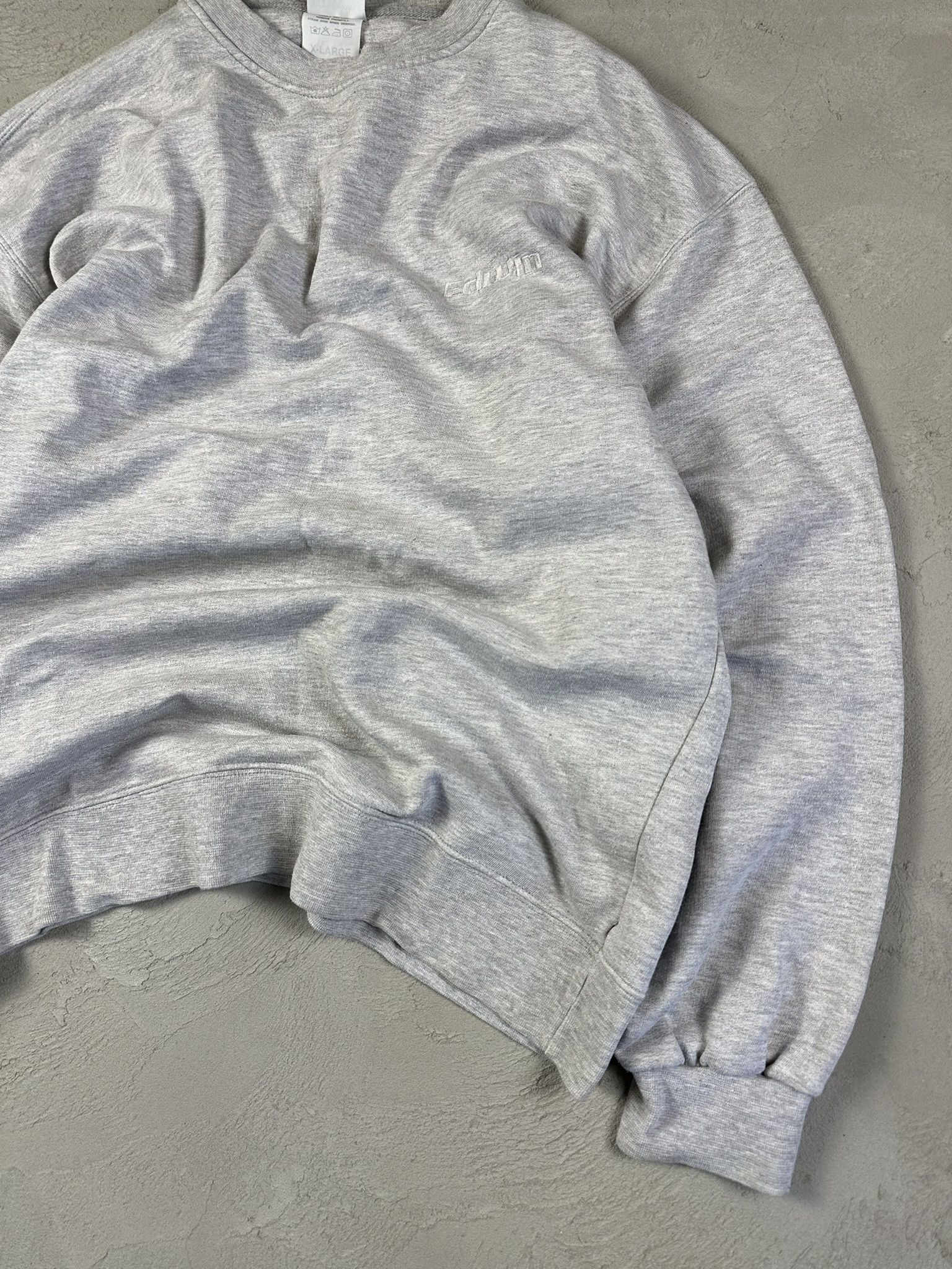 Edwin 90s Vintage Edwin Boxy Basic Crewneck Size US L / EU 52-54 / 3 - 5 Thumbnail