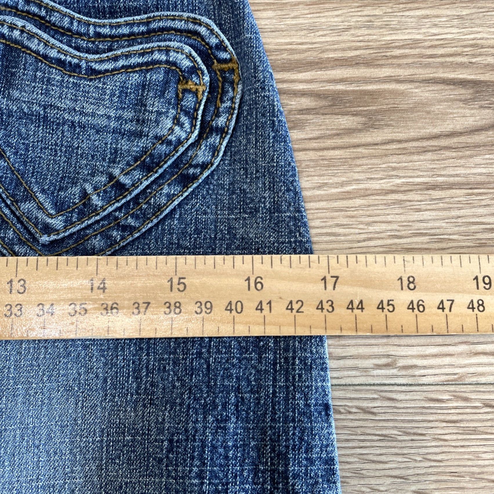 Denime VINTAGE Zana Di Denim Skirt Women Small A-Line Shorts Low Rise Blue Y2K Size 25" / US 0 / IT 36 - 7 Thumbnail