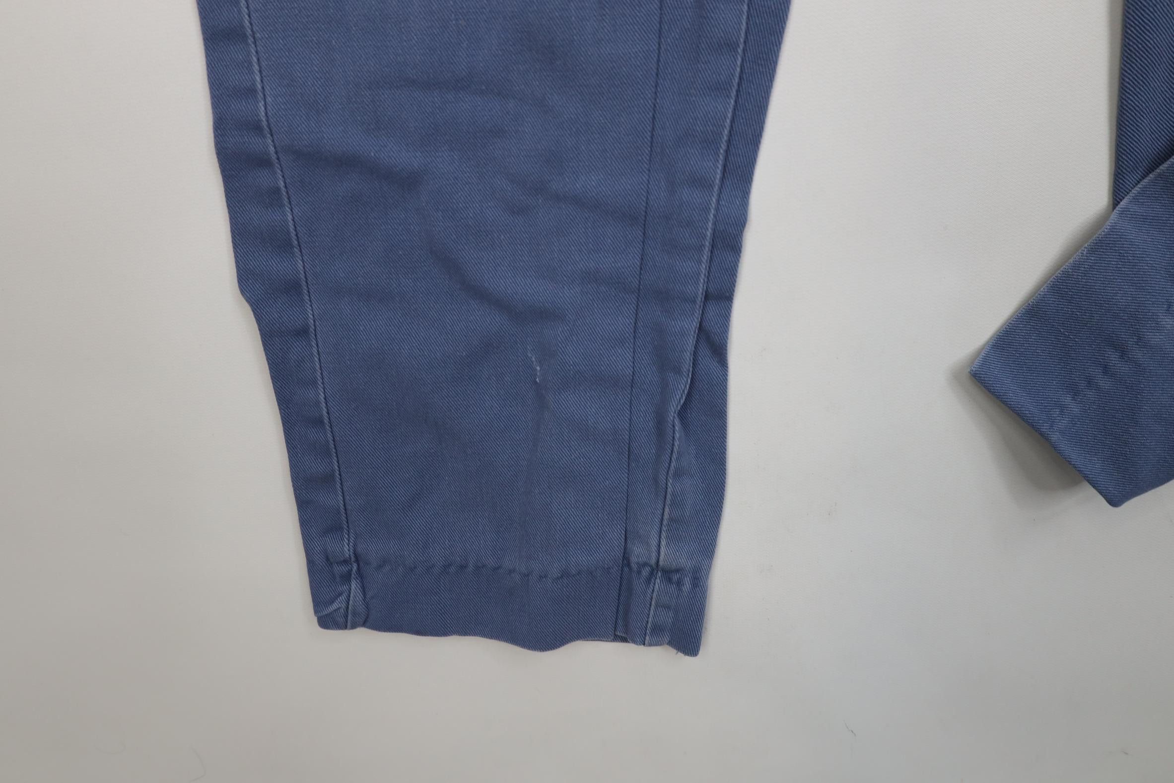 Vintage Vintage 70s 80s Streetwear Workwear Mechanic Pants Blue USA Size US 34 / EU 50 - 6 Thumbnail