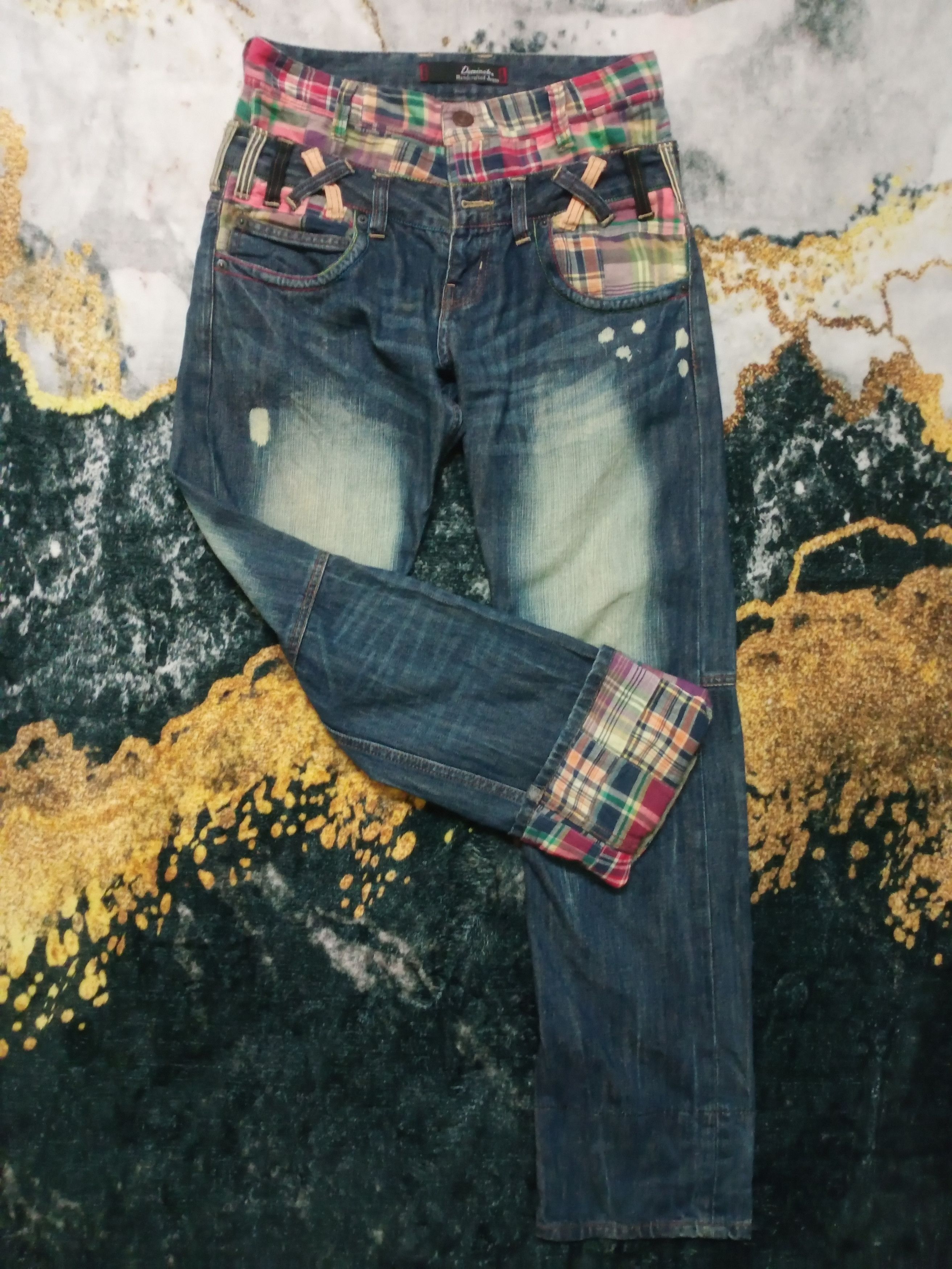 Hysteric Glamour Dominate Handcrafted Jeans Must Double Waist Denim Pants Size US 30 / EU 46 - 1 Thumbnail
