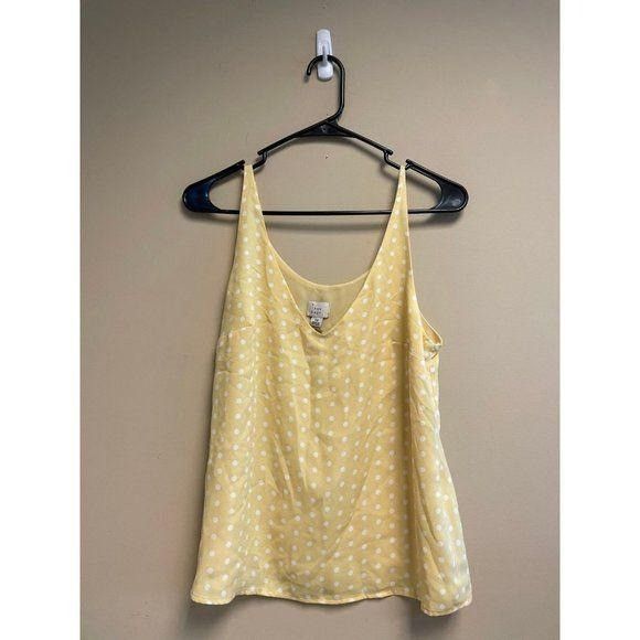 Other Yellow Polka Dot V-Neck Sleeveless Cami Top For Women Size XS / US 0-2 / IT 36-38 - 1 Thumbnail