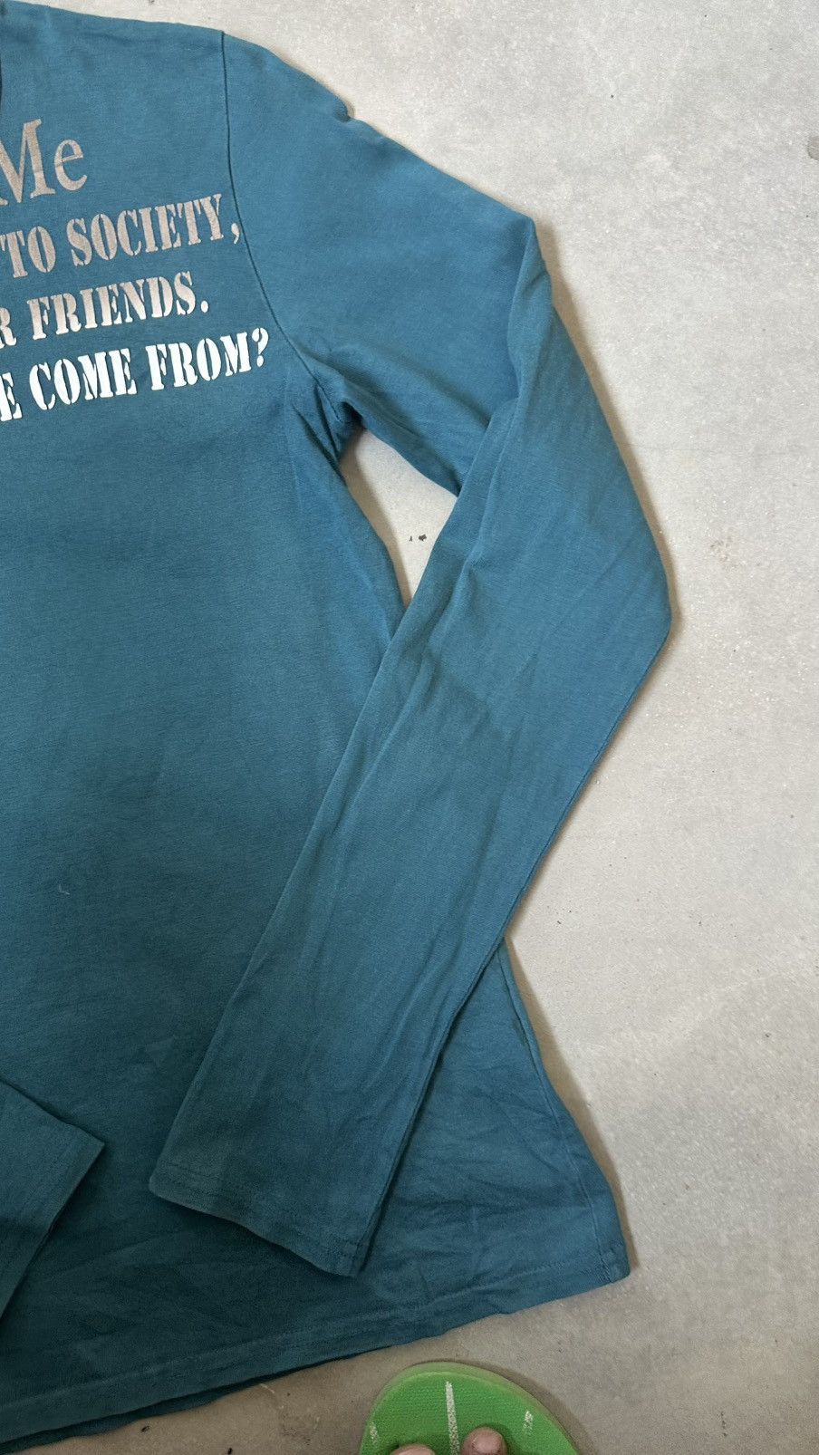 Boycott BOYCOTT HUMOR LONG SLEEVE TEE Size US M / EU 48-50 / 2 - 3 Thumbnail