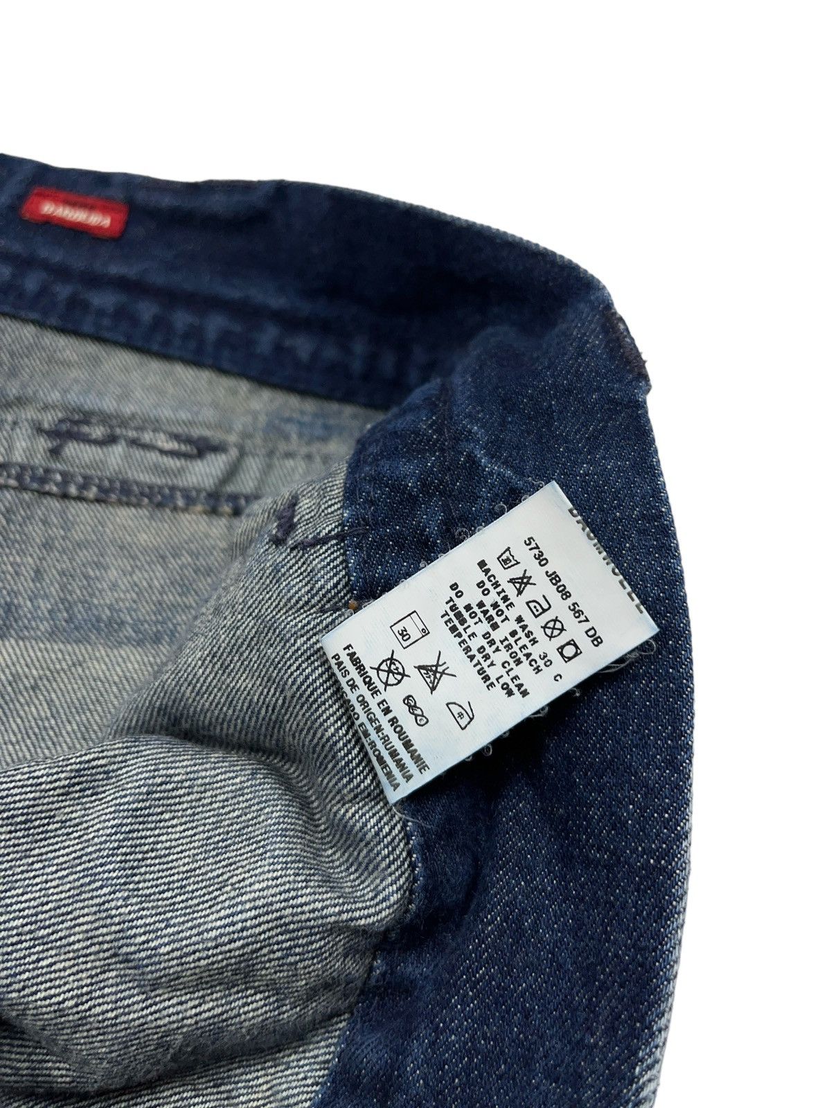 Miss Sixty Vintage y2k Miss Sixty Low Rise Jeans Distressed Denim Size 33" - 9 Thumbnail