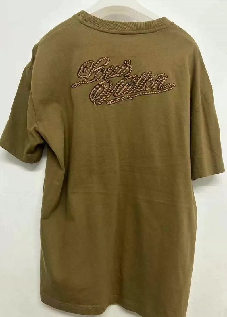 Louis Vuitton Louis Vuitton Collaboration Embroidered Logo TShirt-2506 Size US L / EU 52-54 / 3 - 3 Thumbnail