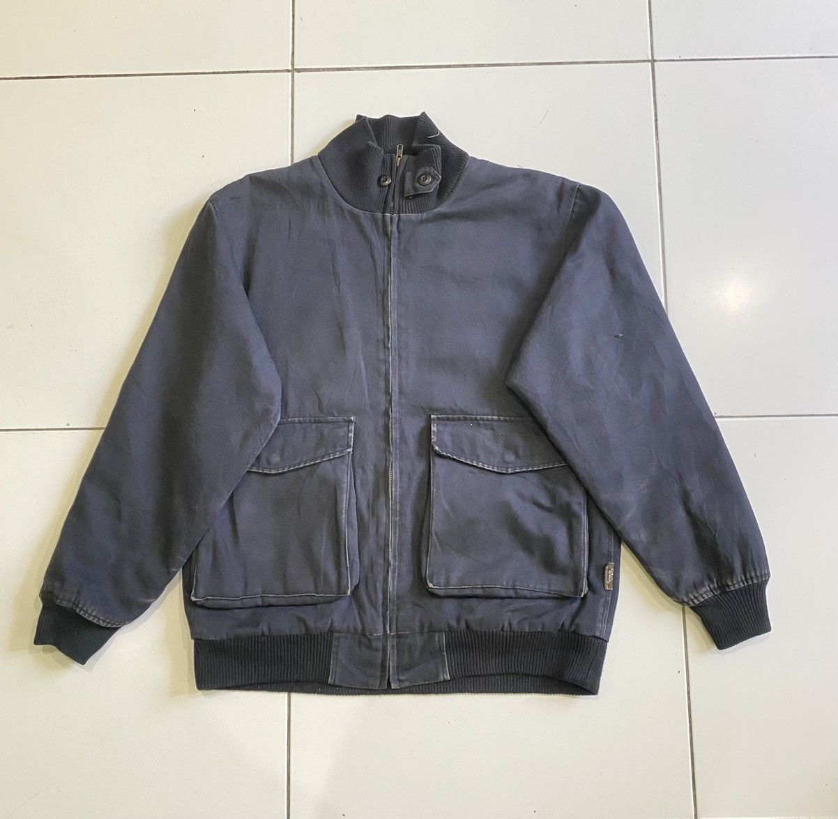 Walls WALLS multipockets quilted indigo bomber black Jackets Size US L / EU 52-54 / 3 - 1 Thumbnail