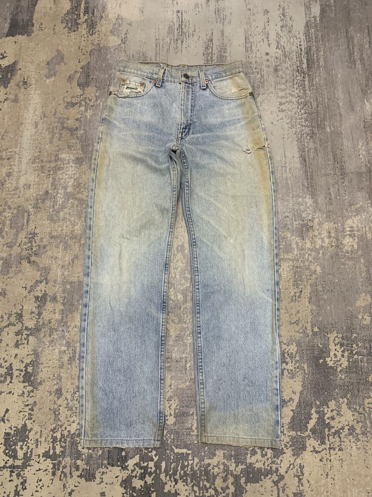 Levi's Thrashed Vintage Faded Distressed Levi’s 510 Size US 29 - 1 Thumbnail