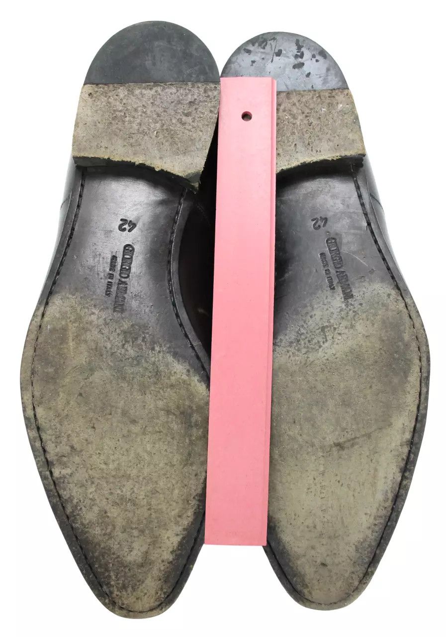 Giorgio Armani GIORGIO ARMANI Shoes Men's EU 42 Rigid Leather Almond Toe Size US 9 / EU 42 - 11 Thumbnail
