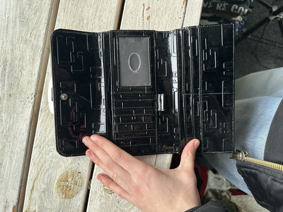 Guess 🚨Y2K Guess BIG BUCKLE BLACK Avant-Garde Japan style wallet Size ONE SIZE - 8 Thumbnail