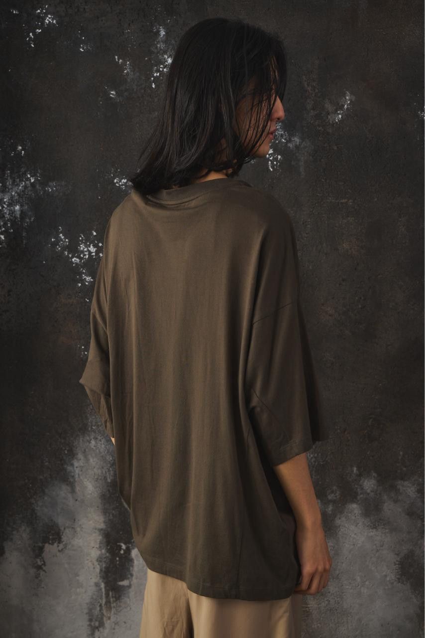 my beautiful landlet My Beautiful Landlet MERCERIZATION JERSEY BIG T-SHIRT Size US S / EU 44-46 / 1 - 4 Thumbnail