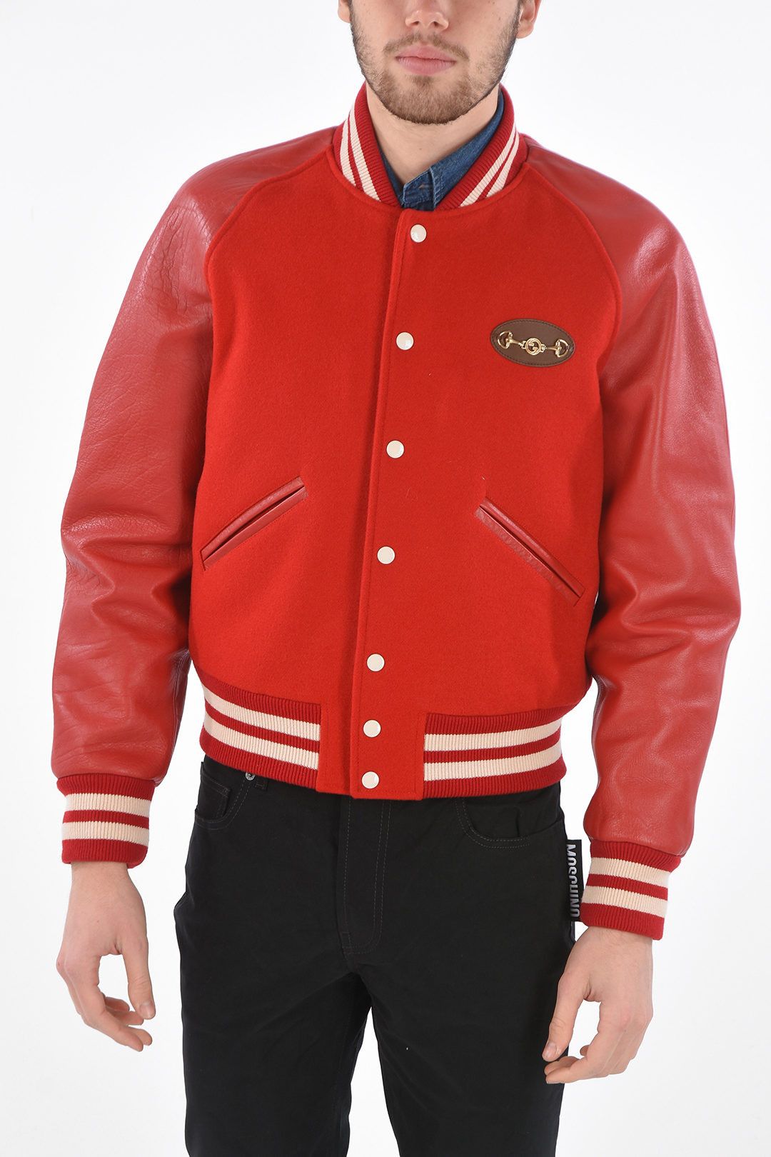 Gucci 3850USD Horsebit Varsity Letterman 20fw Alessandro Michele Size US L / EU 52-54 / 3 - 2 Thumbnail