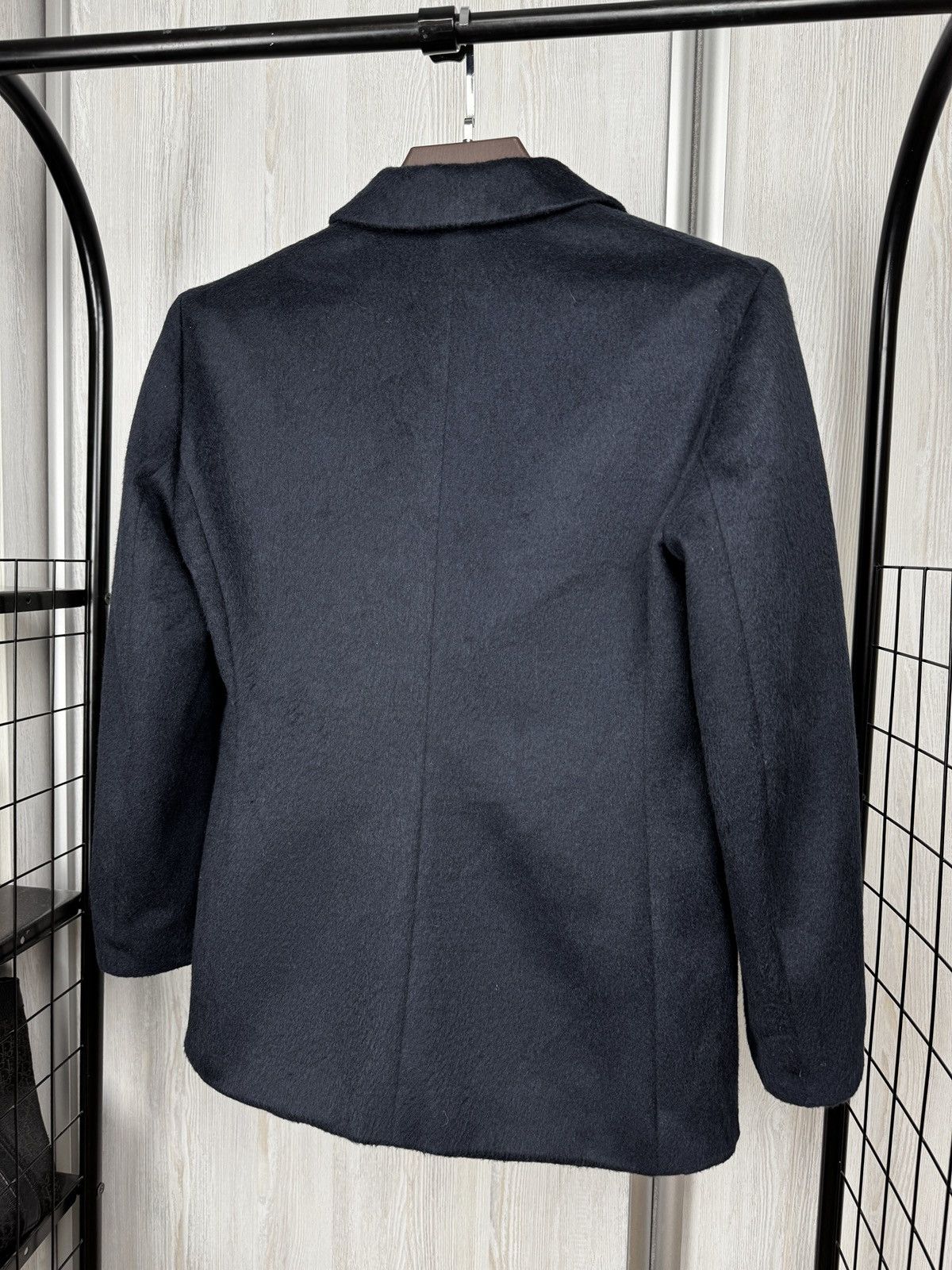 Max Mara MAX MARA LEISURE Midnight blue Piacere jacket Size M / US 6-8 / IT 42-44 - 8 Thumbnail