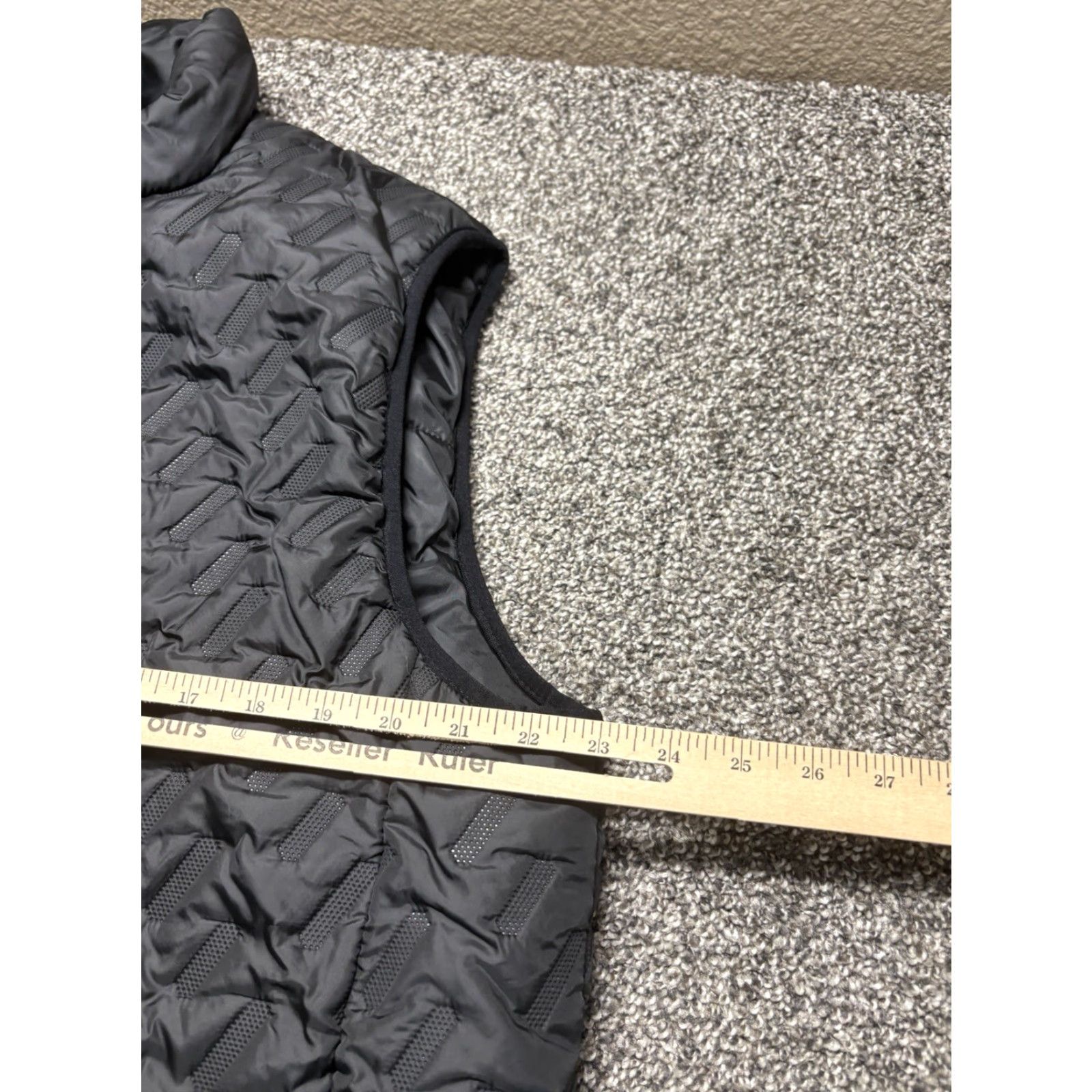 New Balance VINTAGE? (No) New Balance Puffer Vest Mens L Jacket Black Zip Up Ribbed Shirt? Size US L / EU 52-54 / 3 - 6 Thumbnail