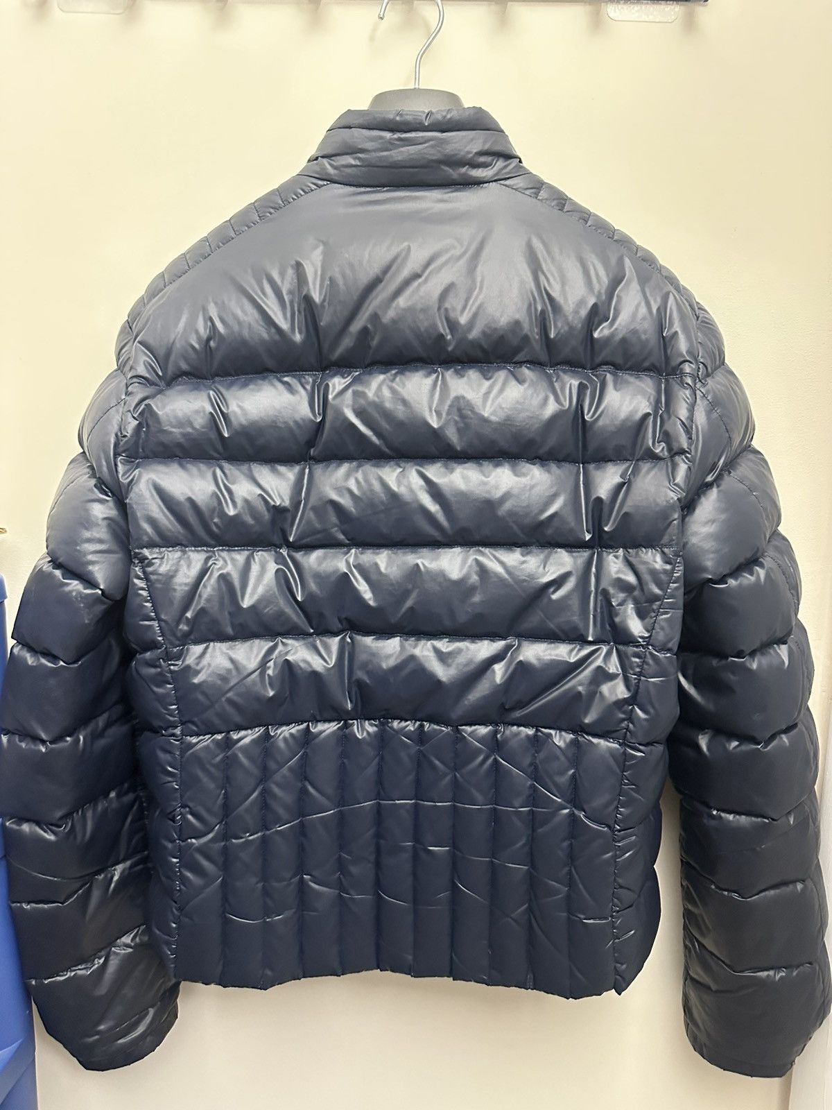 Prada Prada biker style navy down jacket sz M Size US M / EU 48-50 / 2 - 6 Thumbnail