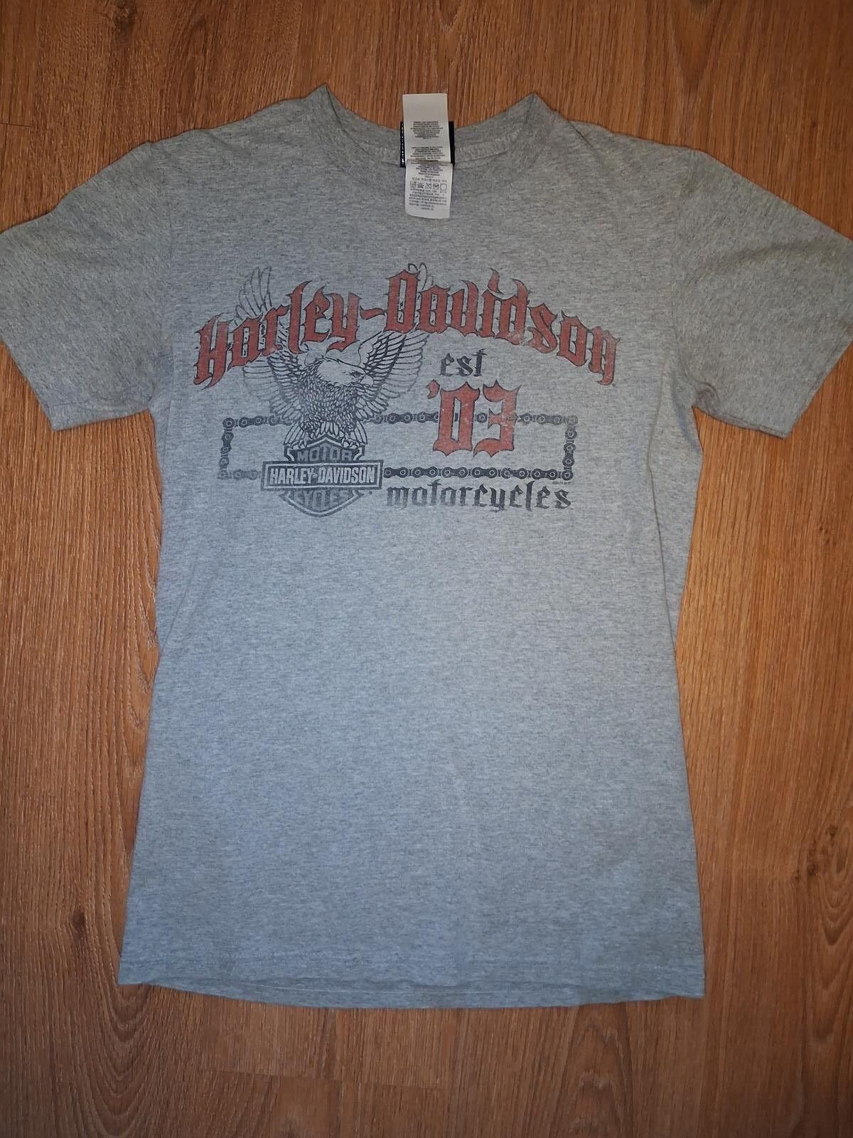 Harley Davidson Harley Davidson Shirt Mens Small Gray Cotton Hyderabad India Size US S / EU 44-46 / 1 - 1 Thumbnail