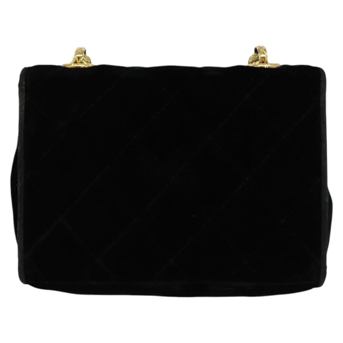 Chanel Chanel Matelasse Camellia Chain Shoulder Bag Velour Size ONE SIZE - 2 Thumbnail
