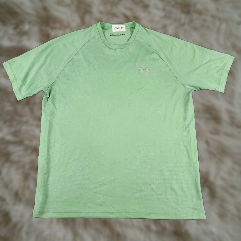 Under Armour Under Armour T Shirt Mens Size Large Green Active Training Short Sleeve * Size US L / EU 52-54 / 3 - 1 Thumbnail