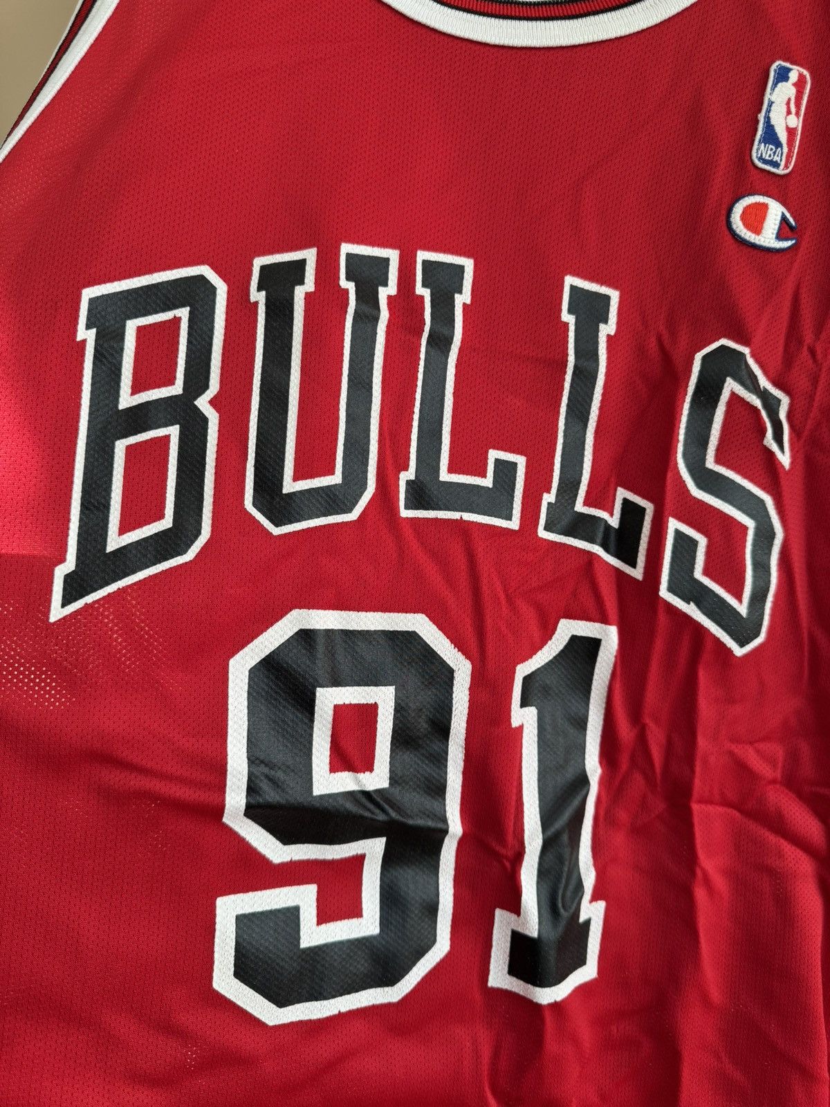 Champion Vntg 90’s Chicago Bulls Dennis Rodman Champion Jersey Sz 48 Size US M / EU 48-50 / 2 - 3 Thumbnail