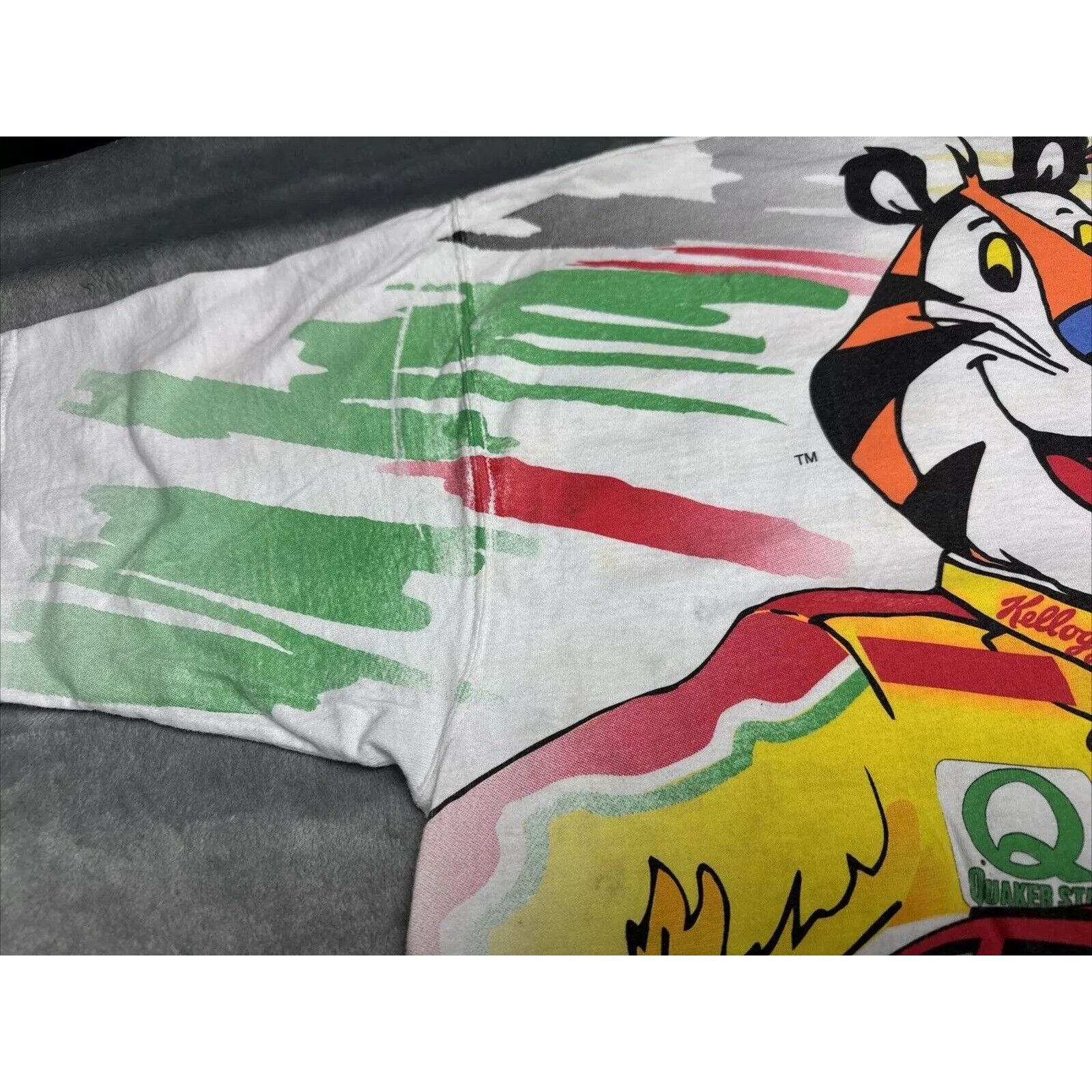 Fruit Of The Loom VTG 1996 Chase Mens XL NASCAR Terry Labonte Kelloggs AOP Size US XL / EU 56 / 4 - 10 Thumbnail