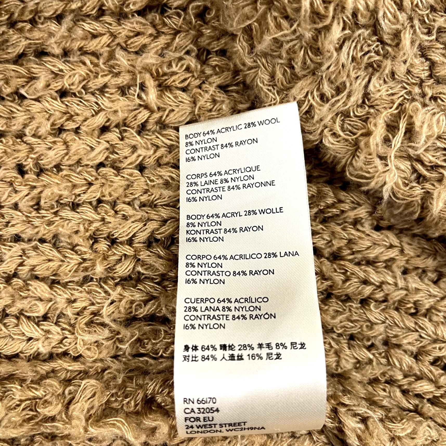 Free People FREE PEOPLE Oversized Sweater Womens Small Brown Warm Fuzzy Long Coat with Pockets Size S / US 4 / IT 40 - 3 Thumbnail