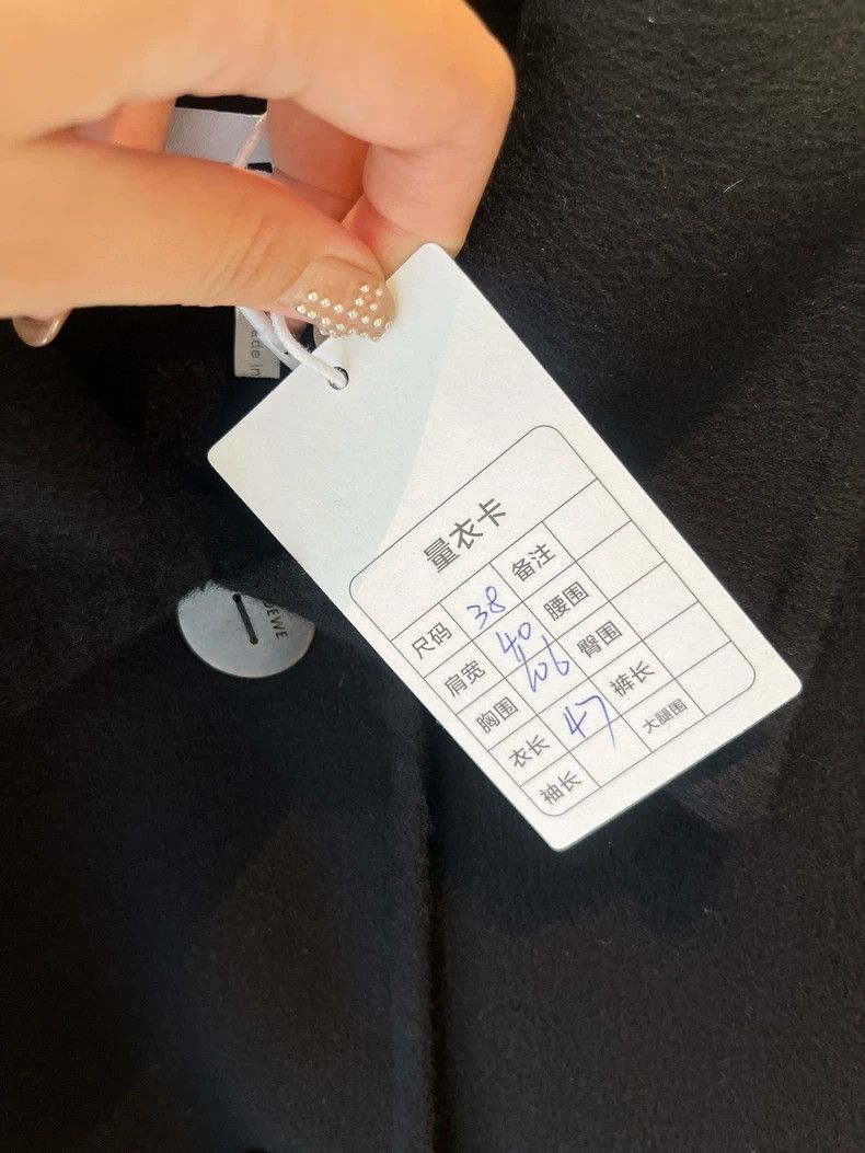 Loewe LOEWE Dark blue coat Size S / US 4 / IT 40 - 5 Thumbnail