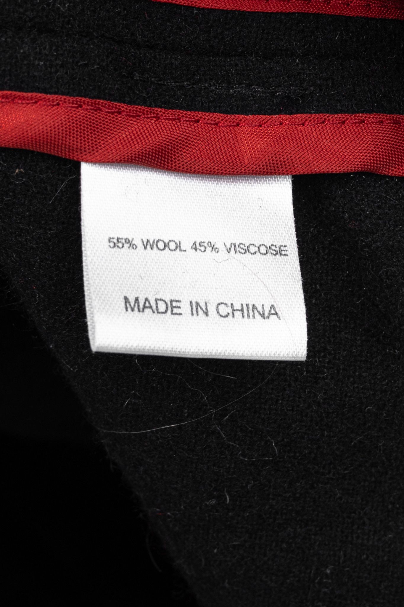 Other Sinclaire 10 Black Wool Ruffled-Front Coat Size S / US 4 / IT 40 - 19 Thumbnail