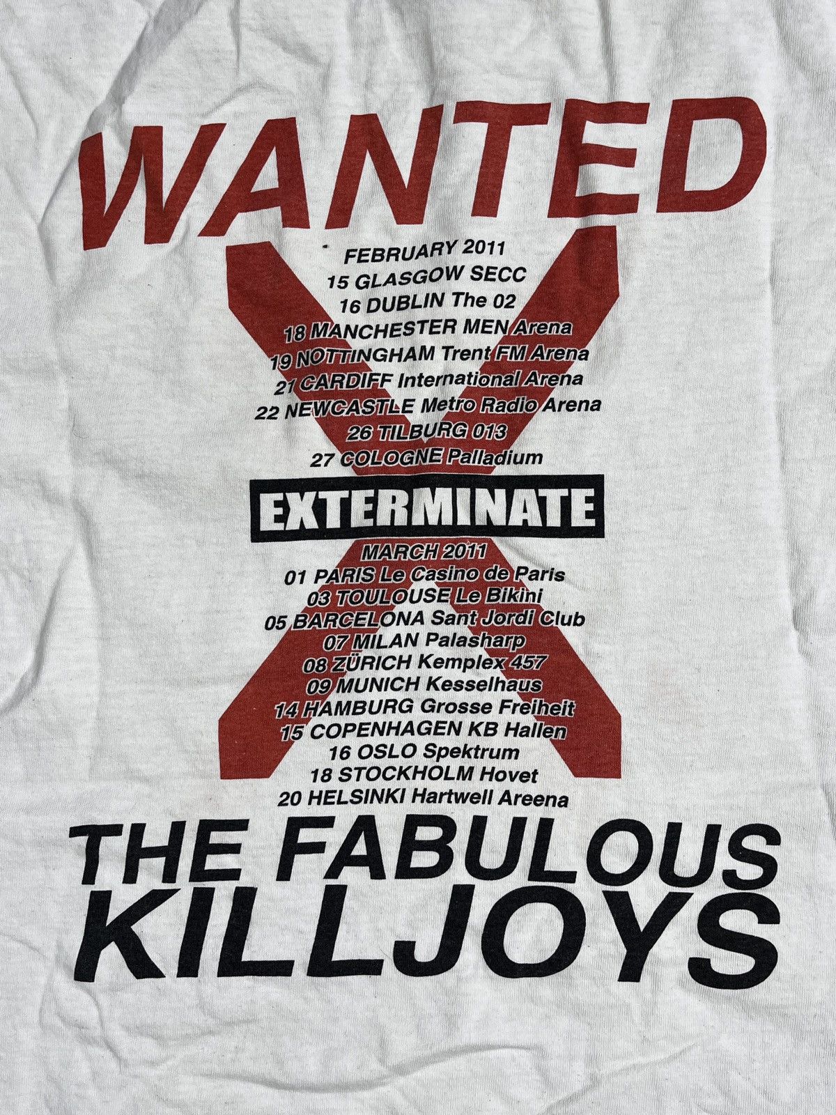 Other Intake Y2K Exterminate The Fabulous KillJoys band tee M Size US M / EU 48-50 / 2 - 11 Thumbnail